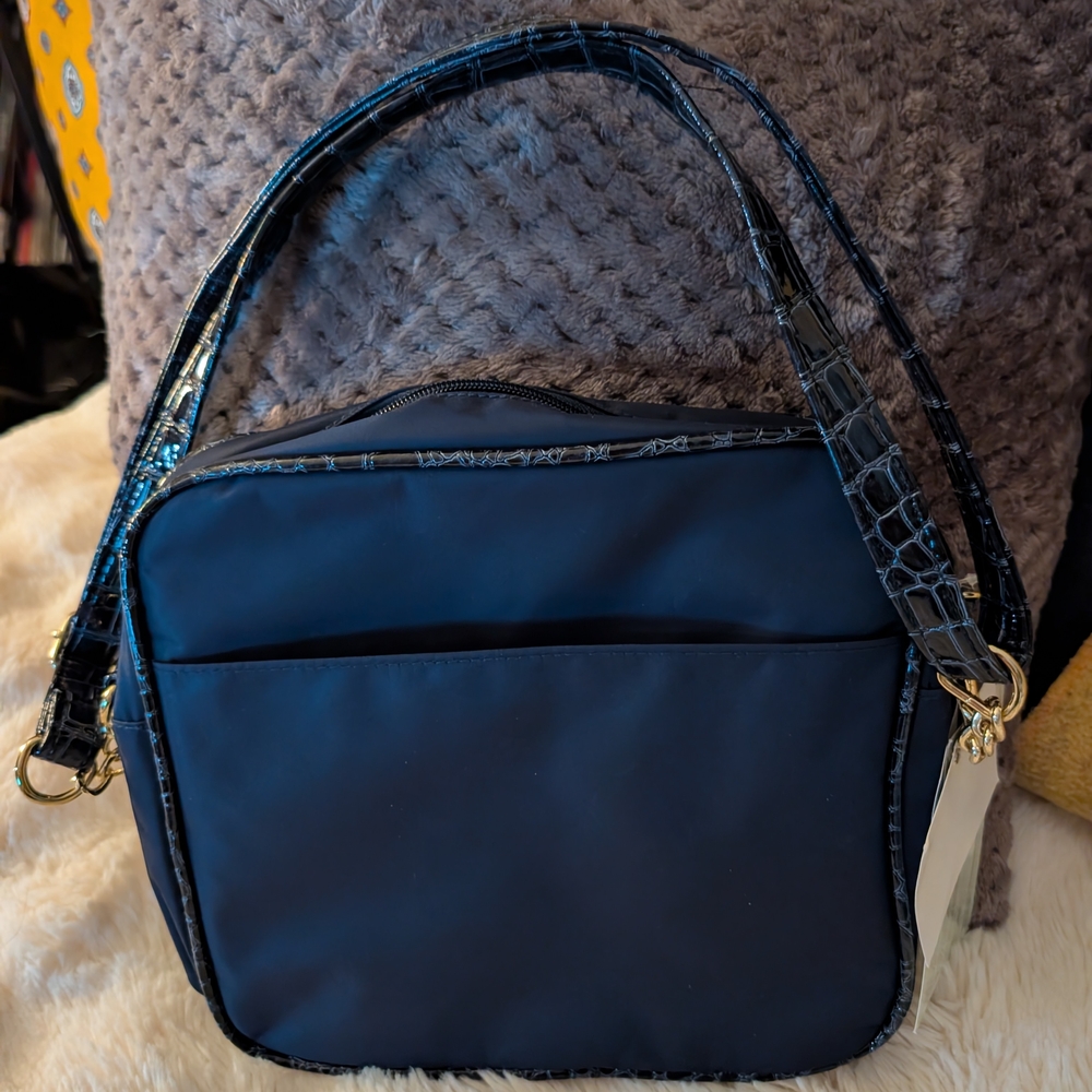 Navy Blue Shoulder Bag, Samantha Brown - Picture 5 of 6